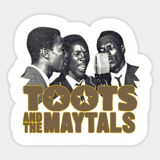 Reggae Toots Trio Sticker